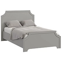 Кровать полутороспальная Montreal серый 120х200