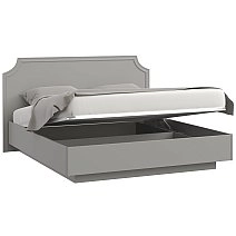 Кровать двуспальная Montreal серый с подъемным механизмом 180х200