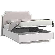 Кровать полутороспальная Montreal белый с подъемным механизмом 140х200
